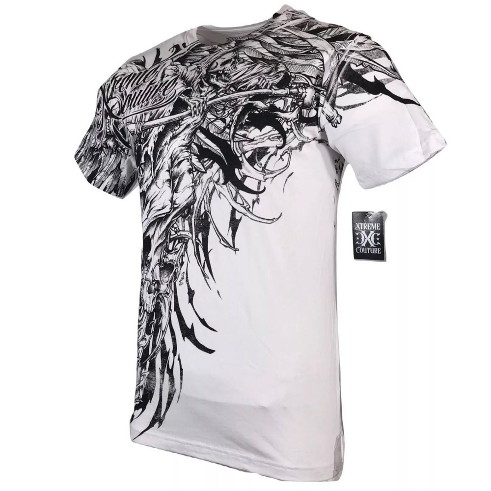 XTREME COUTURE by AFFLICTION Men T-Shirt SORROW - Picture 2 of 8